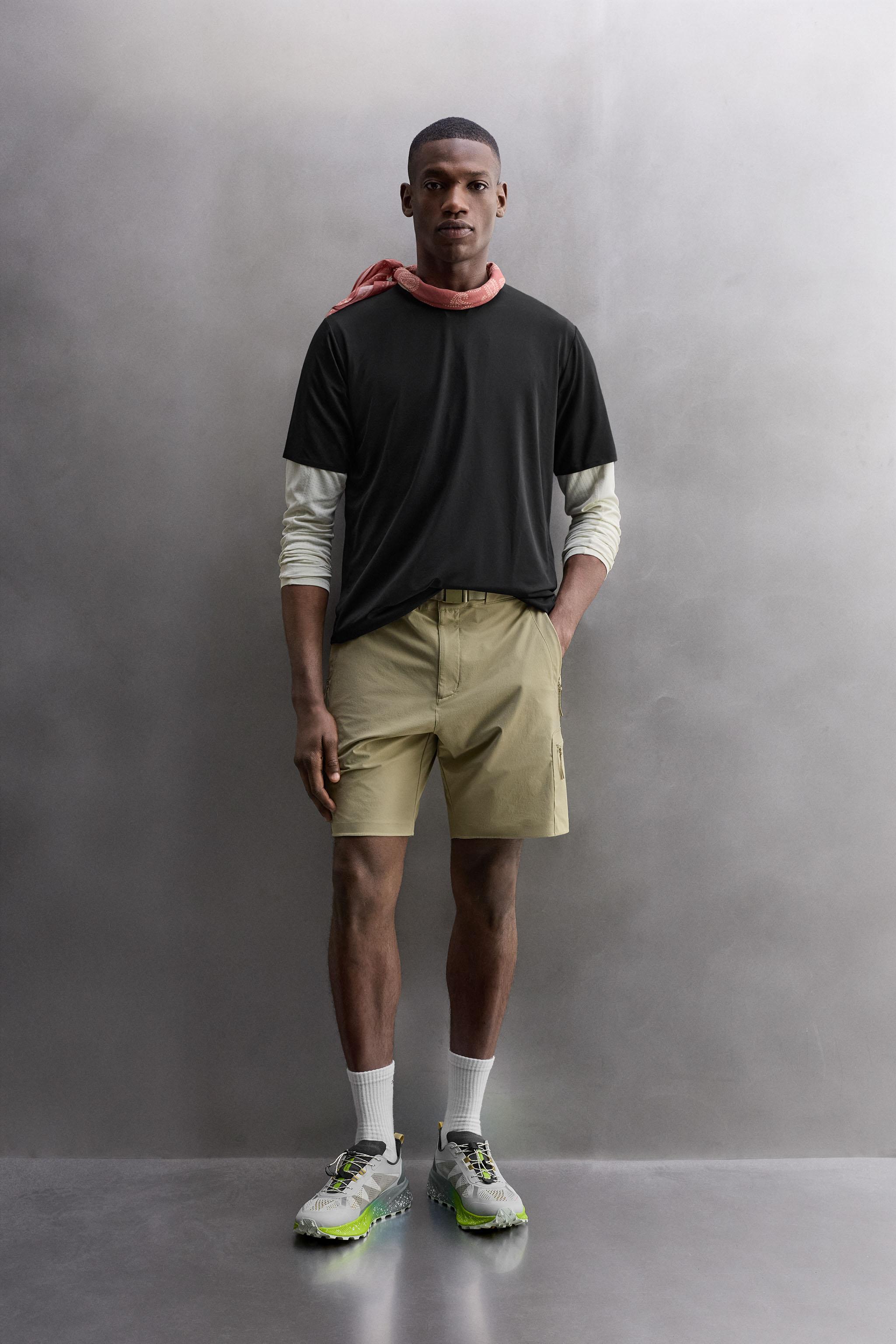 TECHNICAL RUNNING PRINT T-SHIRT
